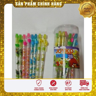 Bút chì khúc,bút chì vỏ nhựa nhiều màu- 1 hộp/20 chiếc