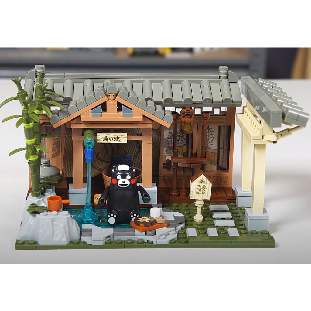 Đồ Chơi Mô Hình Nhà Gấu,Mô Hình Lắp Ráp, Trang Trí, Decor Cao Cấp, Quà Tặng