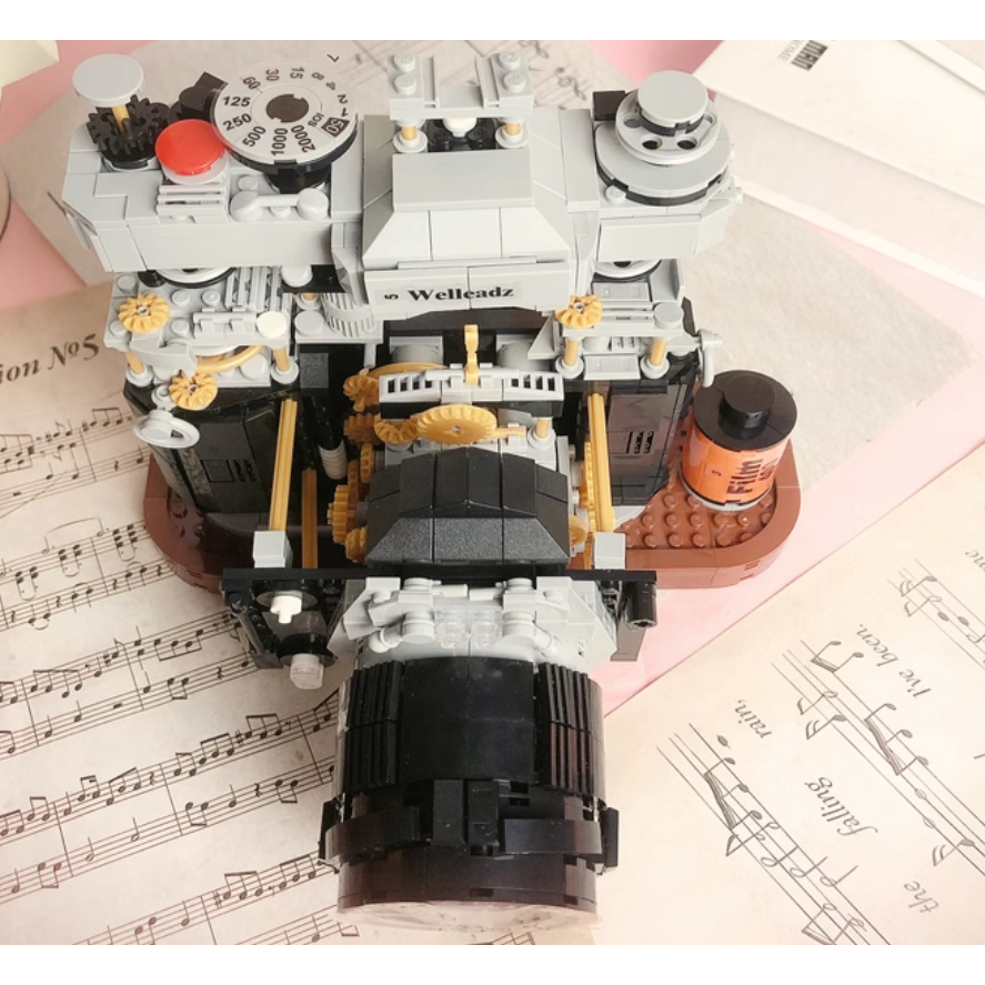 Đồ Chơi Mô Hình Lắp Ráp Máy Ảnh, Lắp Ráp 3D,Mô Hình Trang Trí, Decor Cao Cấp, Quà Tặng