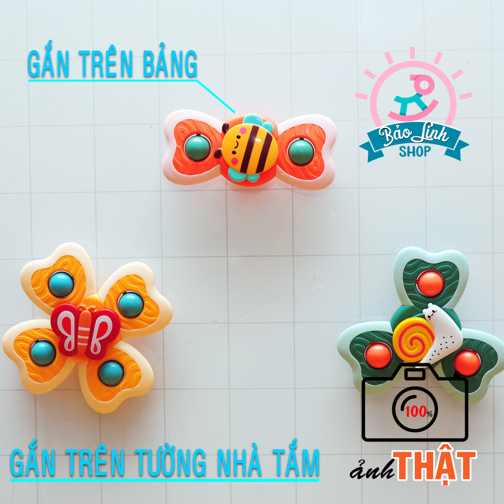 SET 3 đồ chơi con quay Spiner VUI NHỘN cho bé vận động tinh, tăng khả năng tập trung, giải trí