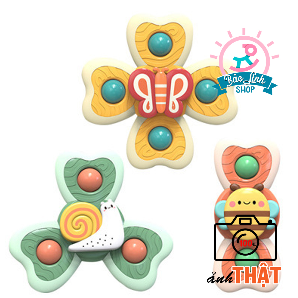 SET 3 đồ chơi con quay Spiner VUI NHỘN cho bé vận động tinh, tăng khả năng tập trung, giải trí