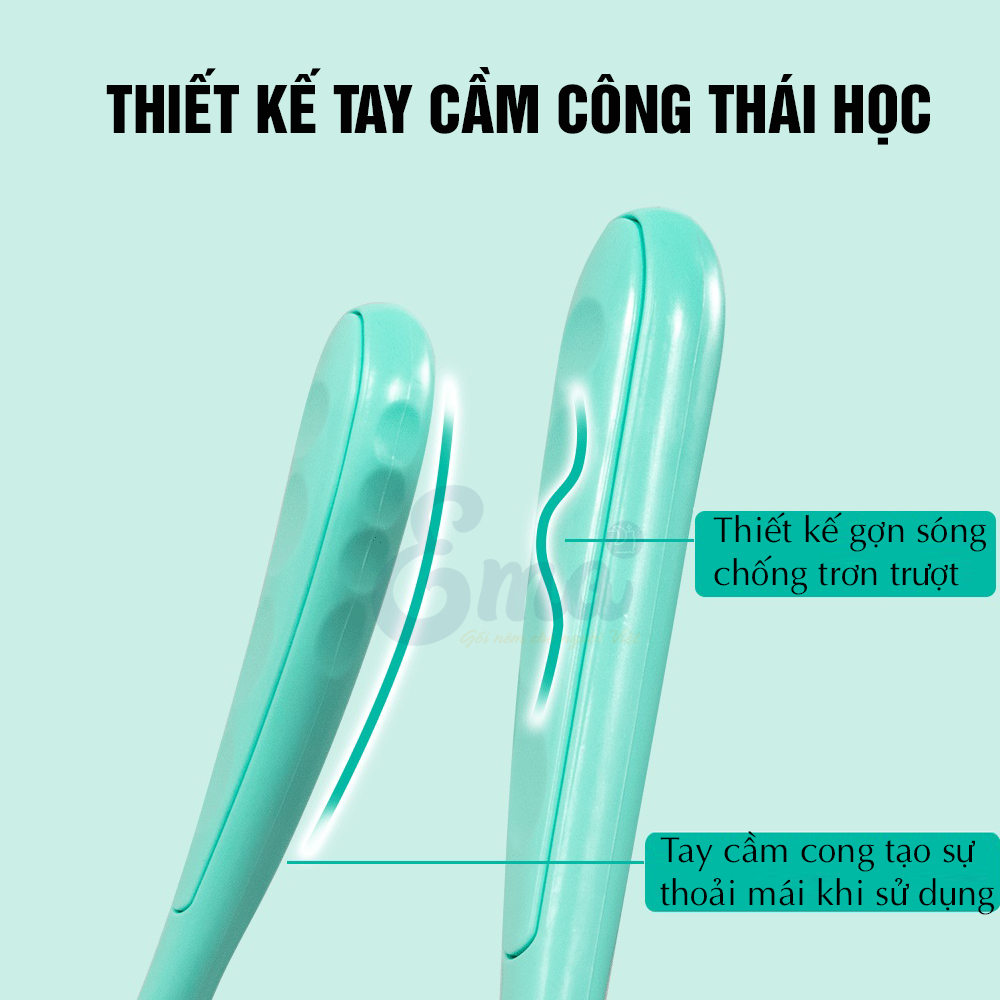 Dụng cụ massage cầm tay Ema - Con lăn 6 bóng giúp massage Cổ - Gáy