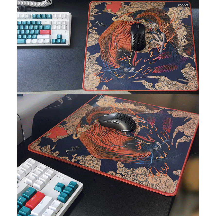 Bàn di chuột gaming mousepad IRONCAT