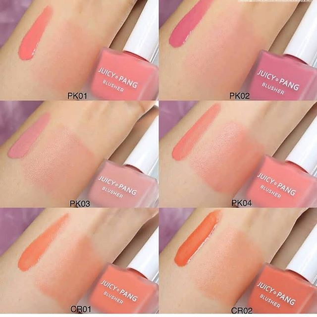 Phấn má hồng dạng kem A'PIEU/ Apieu Juicy Pang Water Blusher 9g