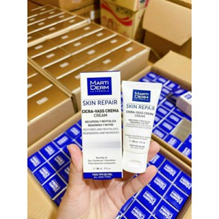 Kem dưỡng B5 dưỡng ẩm tái tạo phục hồi cho da nhạy cảm MartiDerm Skin Repair Cicra Vas Cream 30ml