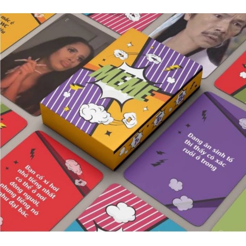 Bộ meme gồm 50 lá.