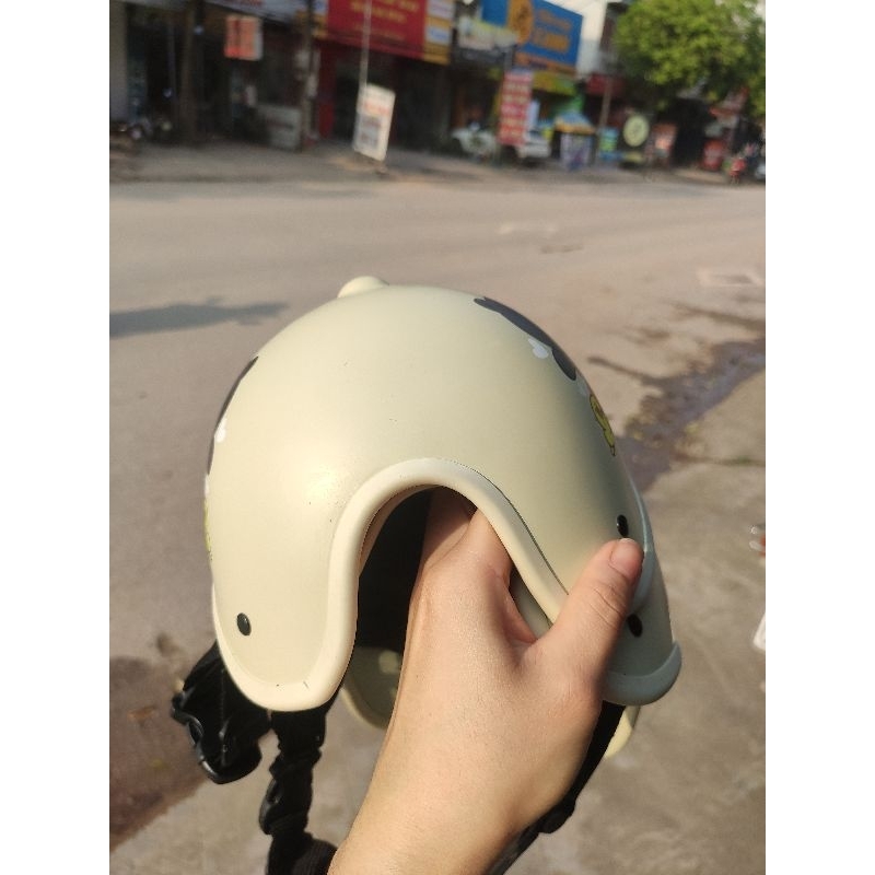 Mũ Bảo hiểm lưỡi trai 2 lớp  Kitty Sài gòn -