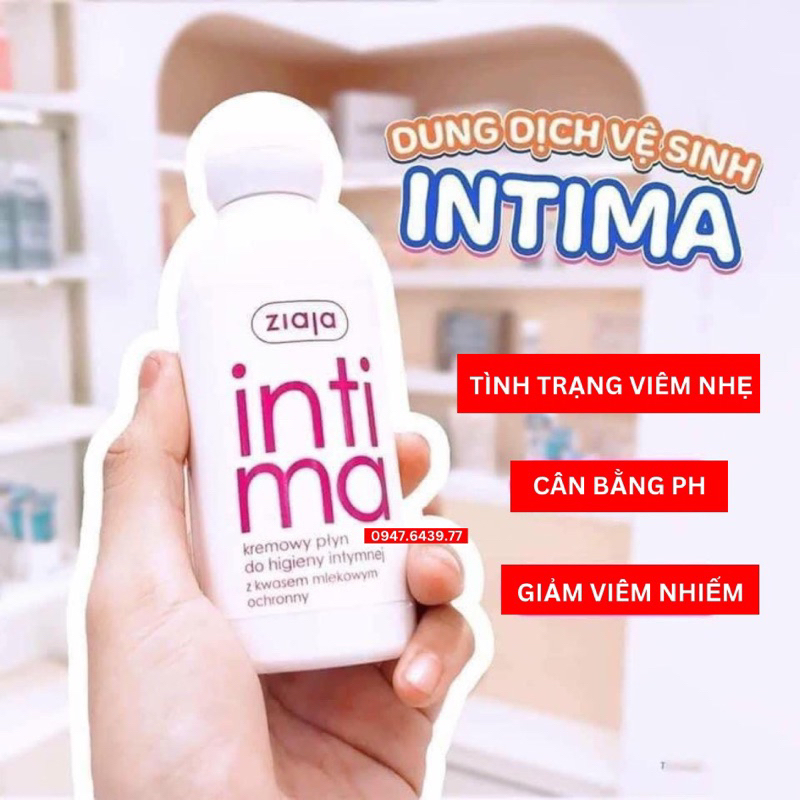 dung dịch vệ sinh phụ nữ intima ziaja gel phụ khoa giảm khí hư huyết trắng full màu, Dung dịch vệ sinh nữ, khosi8889