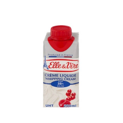 Kem sữa béo Whipping cream Elle & Vire 200ml
