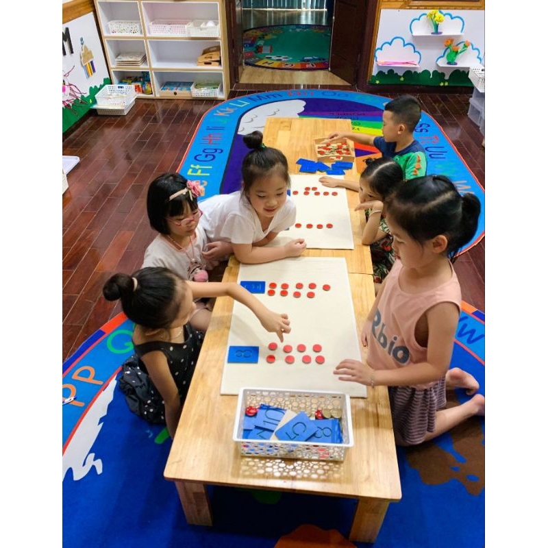 Bộ Rèn Luyện Tính Toán Và Viết Chữ Số Theo Nét Cơ Bản Cho Bé