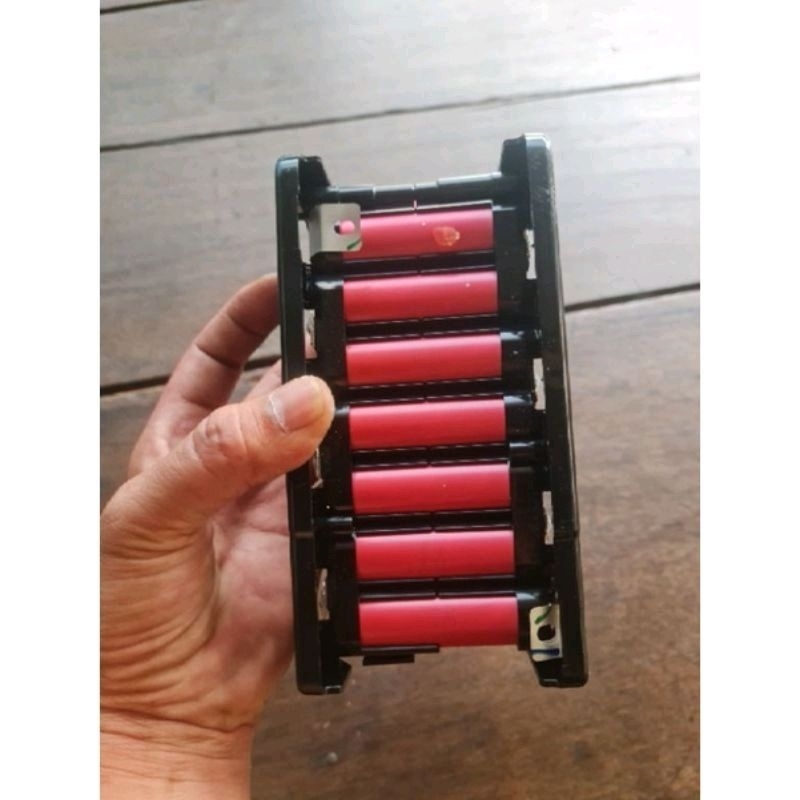 Khối Pin 18650 Loại 21 Cell Sanyo Đầu Xám Bao Sống, Pin Xe Đạp Trợ Lực Nhật Bãi