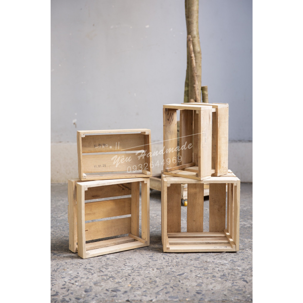 Pallet Đựng Đồ - Gỗ Tự Nhiên