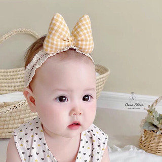 Turban băng đô nơ xinh xắn cho bé gái