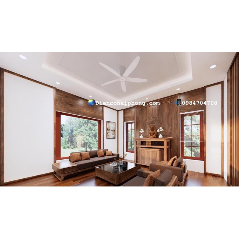 QUẠT TRẦN 5 CÁNH PANASONIC F-60TDN