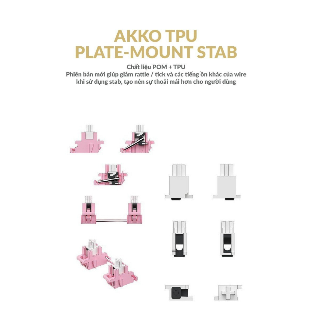 Kit bàn phím cơ AKKO Designer Studio - MOD007 v3