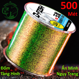 Cước câu cá d-fish 500m nhật bản chuyên câu đơn câu đài buộc thẻo trục