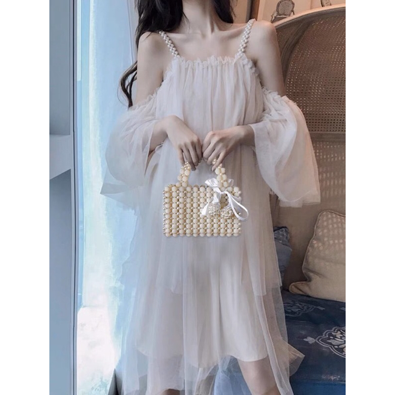 Túi đầm đeo vai hàng cao cấp túi có dây đeo dài bên trong phù họp làm quà tặng