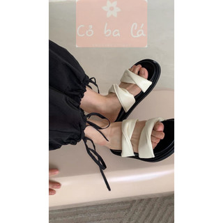 DÉP XUỒNG COBALA SHOES - DÉP THỜI TRANG HAI QUAI NGANG XOẮN PHONG CÁCH HIỆN ĐẠI ĐẾ THẤP D23051400