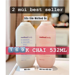 Sữa tắm Method Body Úc 532ml