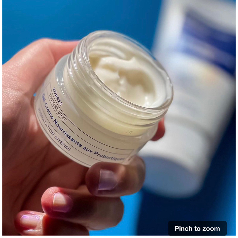 Kem Dưỡng Korres NGÀY Greek Yoghurt Nourishing Probiotic Gel Cream 40ml Cho Bạn Một Làn Da Đủ Ẩm