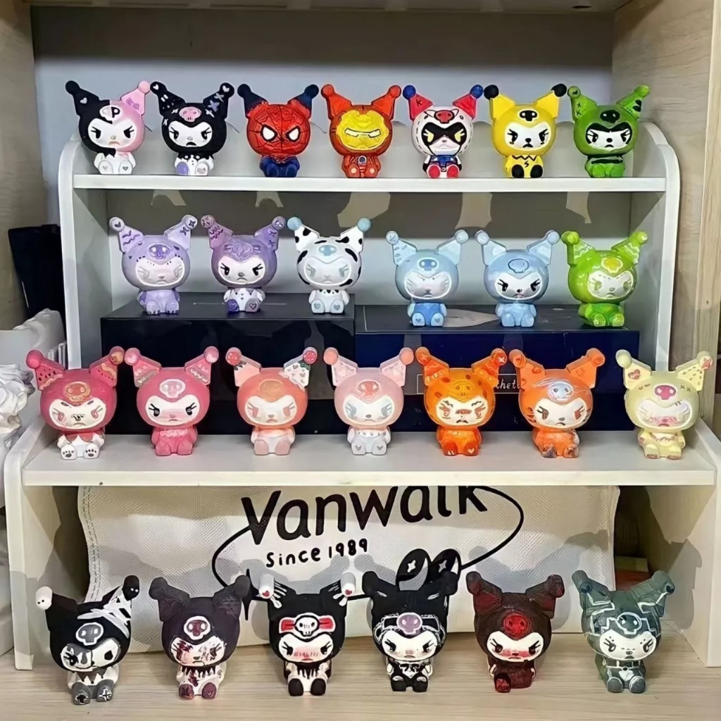 Tượng tô màu mini hot trend kuromi