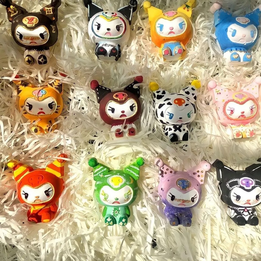 Tượng tô màu mini hot trend kuromi