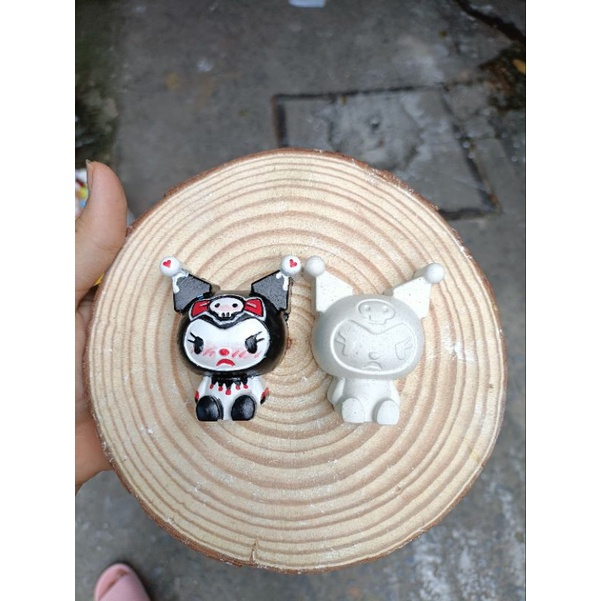 Tượng tô màu mini hot trend kuromi