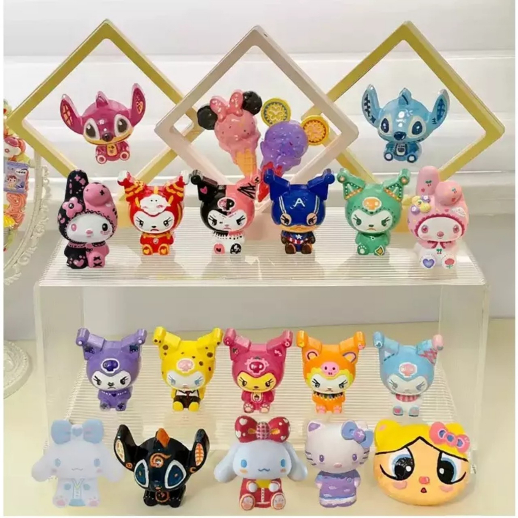 Tượng tô màu mini hot trend kuromi