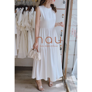 Đầm maxi tầng dáng basic