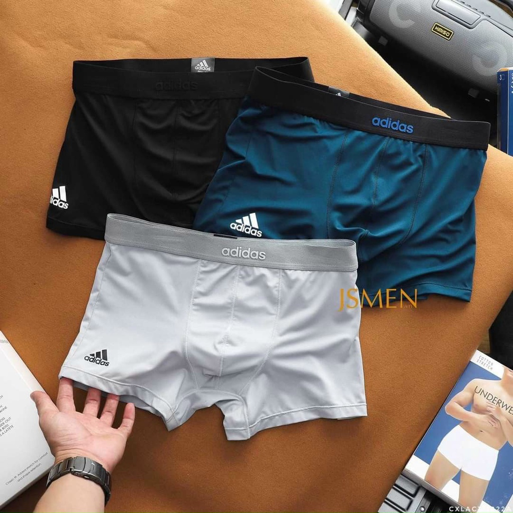Quần lót nam, quần sịp đùi thun lạnh cao cấp kháng khuẩn, thấm hút mồ hôi, co giãn 4 chiều.