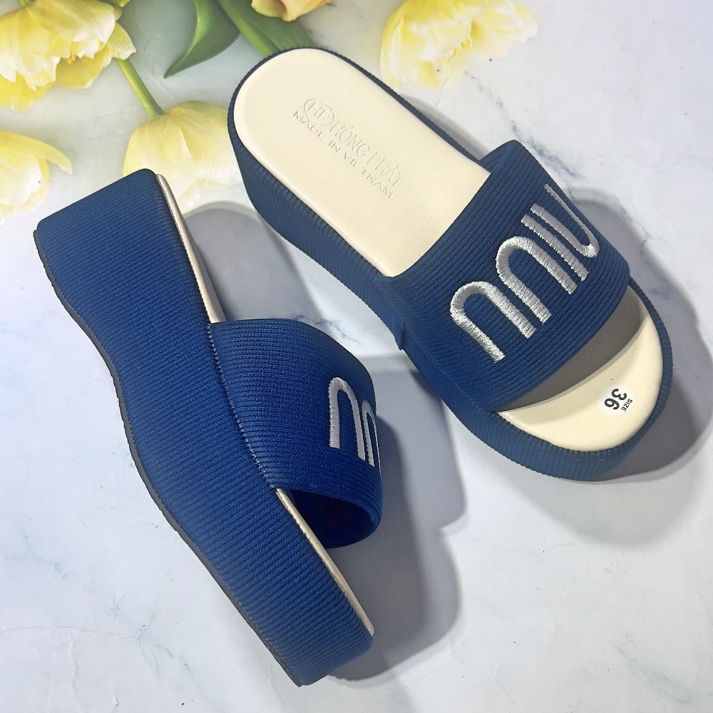 Dép đế cao 6cm siêu em giá rẻ mẫu mới 2023