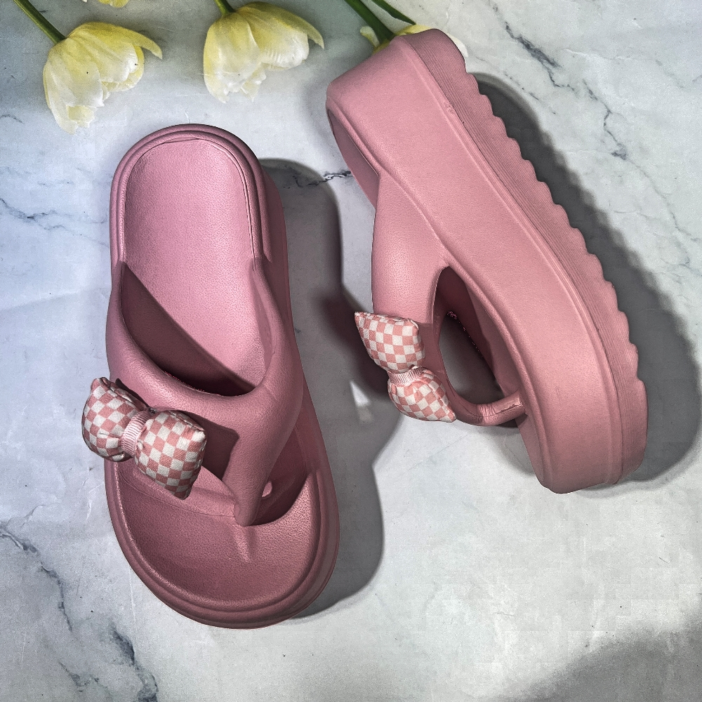Dép kẹp đế cao 6 cm đúc nguyên khối siêu em siêu bền