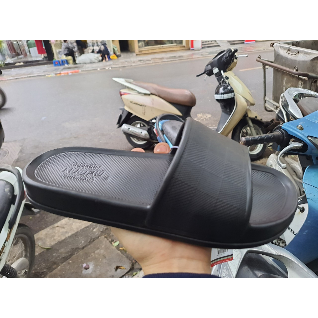 Dép quai ngang nam LUOFU đúc cao cấp siêu êm siêu bền bỉ