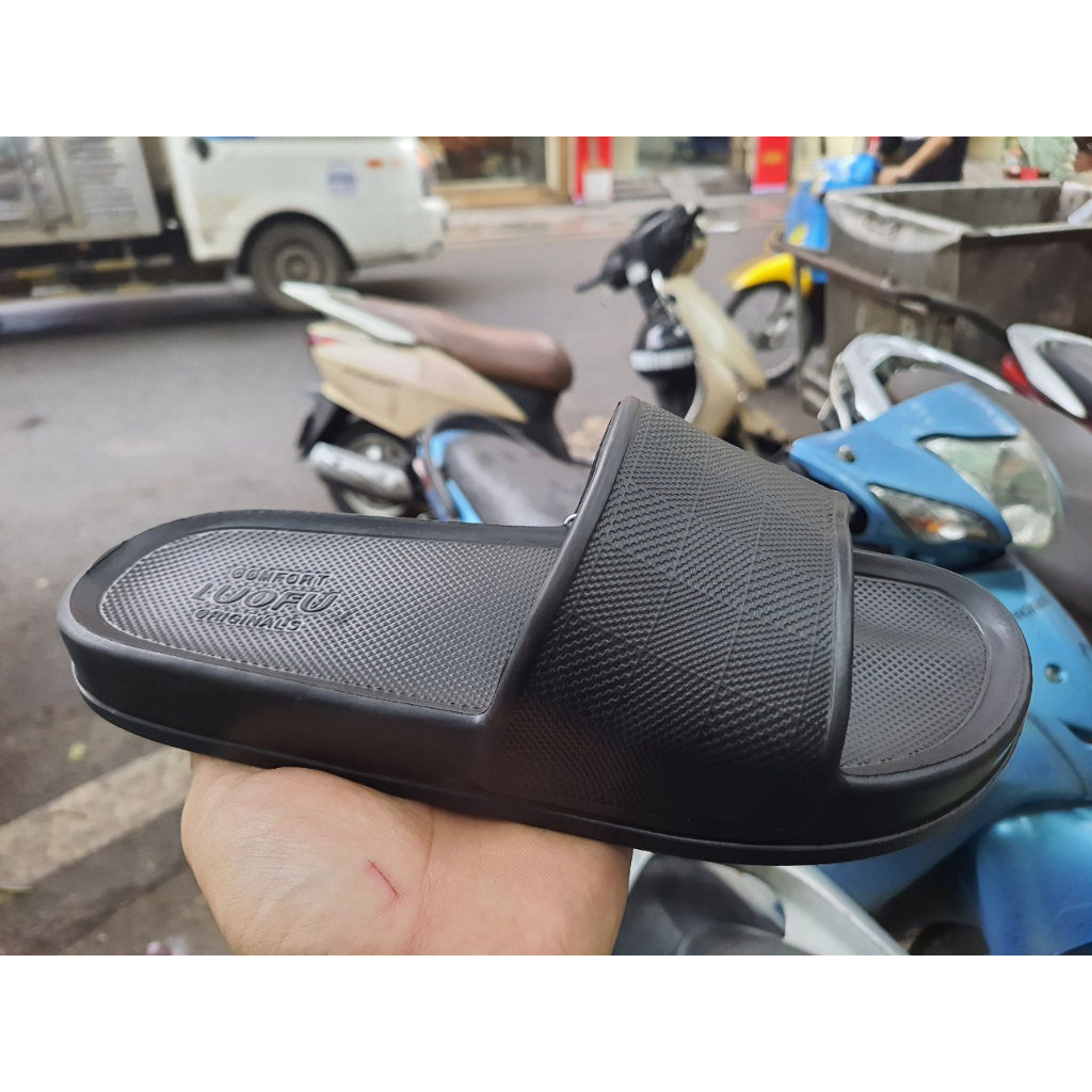 Dép quai ngang nam LUOFU đúc cao cấp siêu êm siêu bền bỉ