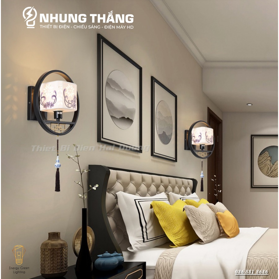 Đèn Treo Tường Decor Cổ Điển DT-102-T, DT-103-T - Họa Tiết Tinh Xảo -Trang Trí Phòng Ngủ,Phòng Khách - Tặng Kèm Bóng E14