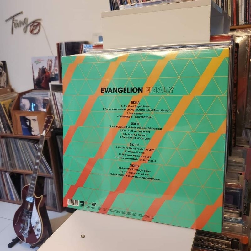 Evangelion Finally soundtrack vinyl