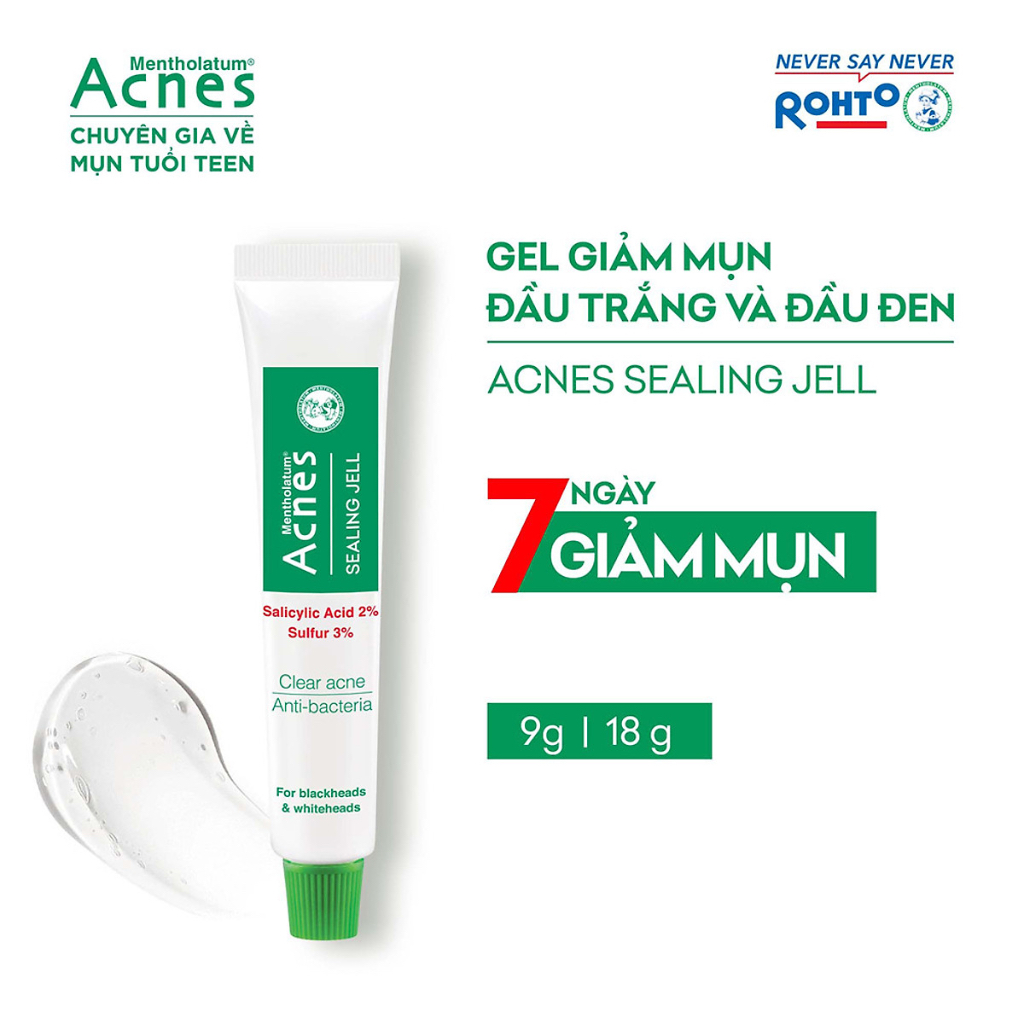Gel Ngừa Mụn, Kháng Khuẩn Acnes Sealing Jell