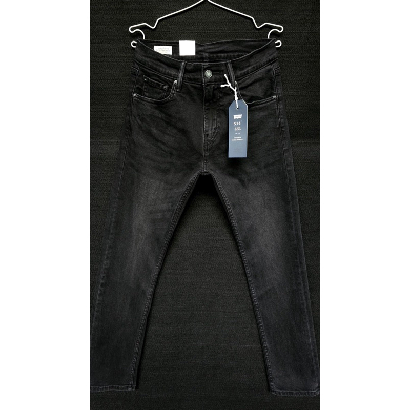 Quần jean nam levi's 514 xuất xin phôm slim striaght co giãn nhập khẩu - Made Banlades