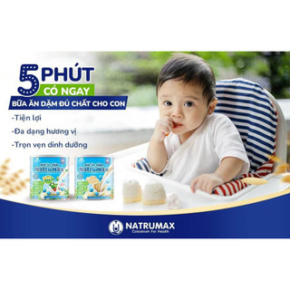 Bột ăn dặm Natrumax Heo & Rau Củ