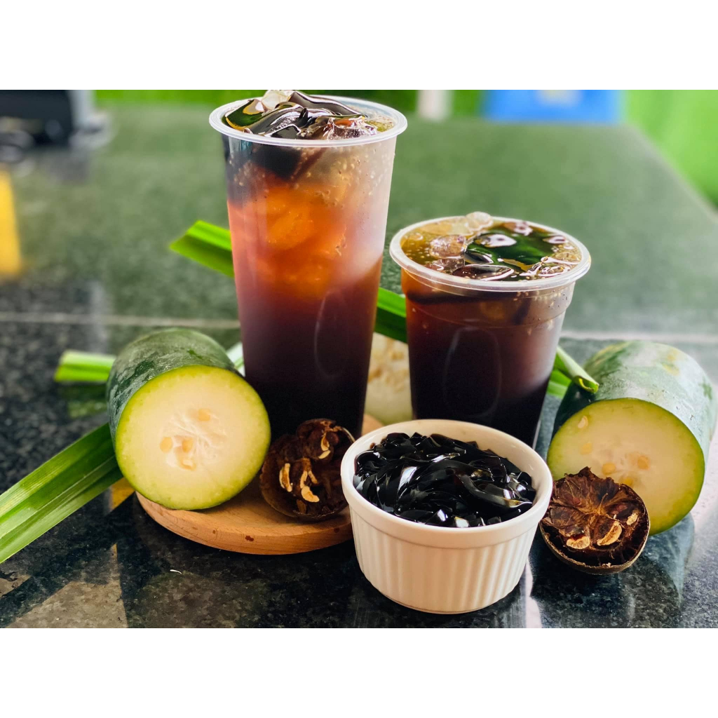 Cốt bí đao TRENDY chai 1L pha trà bí đao kinh doanh thơm ngon, chuẩn vị