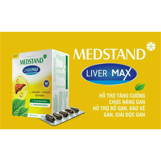Bổ gan bảo vệ gan giải độc gan liver max medstand