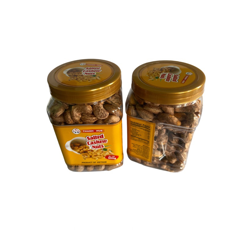 Hộp Điều rang muối Bình Phước 500gr