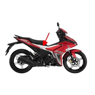 Tem bửng ngoài Ex 155 RC đời 22 trên Trái số 155 Đen viền Trắng