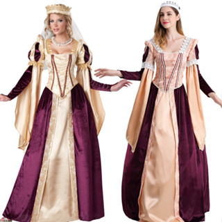 (Có sẵn) Trang Phục Hóa Trang Nữ Hoàng Công Chúa Disney Phong Cách Châu Âu Trong Truyện Cổ Tích