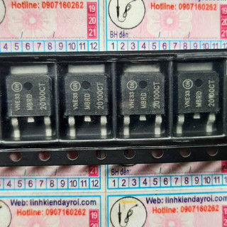 10 cái mbrd20100ct mbrd 20100ct diode schottky 100v 20a to-252