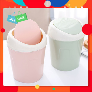 [MR51] Thùng rác mini để bàn nắp lật Mrsiro1977💕❣️[SIÊU SALE][SIÊU TIỆN]💕❣️Thùng rác nhỏ gọn siêu tiện dụng