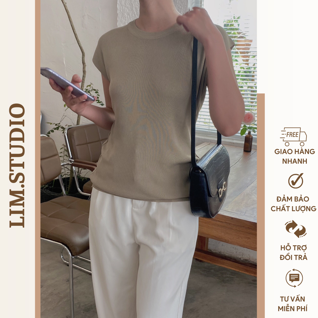 ÁO TAY HẾN CỔ DỆT | lim.studio
