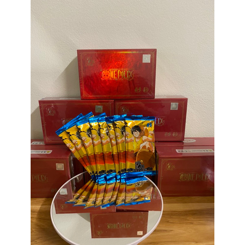 Thẻ Hải Tặc One piece box đỏ săn Lim