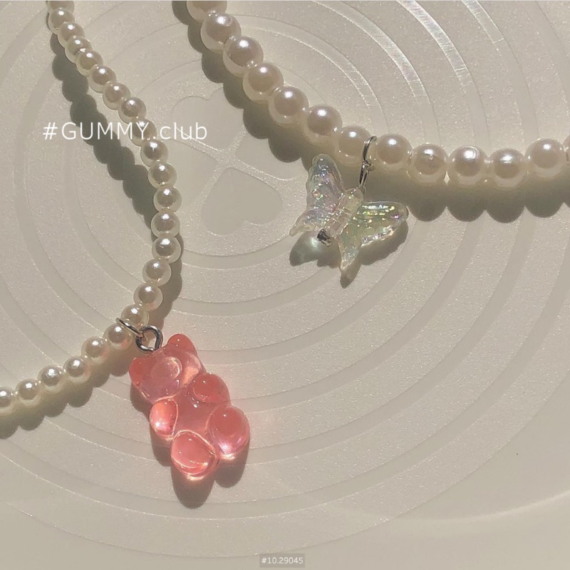 Vòng cổ diy Gummy thép ko gỉ