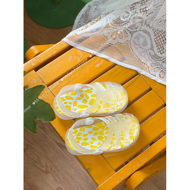 Dép sandal quai trong dáng Crocs cho bé trai và bé gái